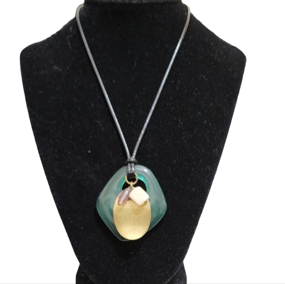 Homemade bling necklace